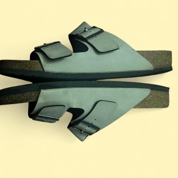 Tan Double Strap Sandals